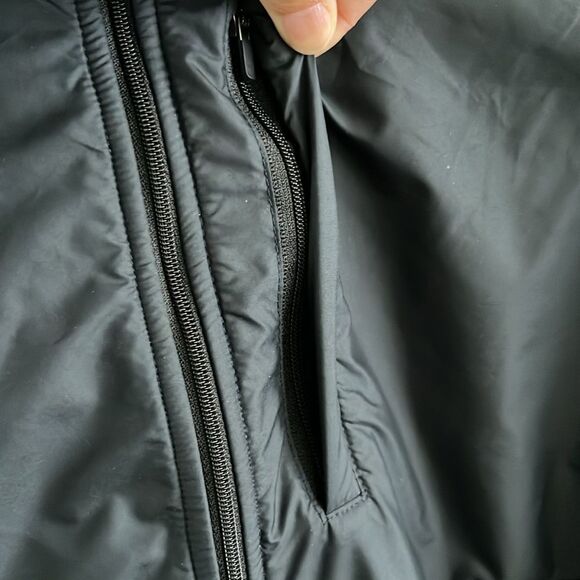 Peter Millar Pullover 1/2 zip Black Cameron Hybrid fleece The Clint Sz XL - Picture 3 of 9